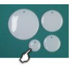 Ref. 15922 -  BIJOUTERIA C/FURO: PLACA REDONDA 8C (DZ)